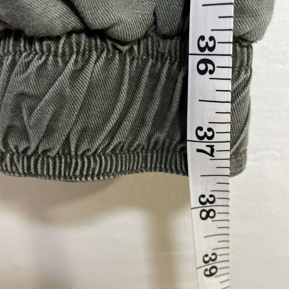 Hollister Women’s Size Small Green High Rise Jogger Pants Drawstring Streetwear - Picture 6 of 9